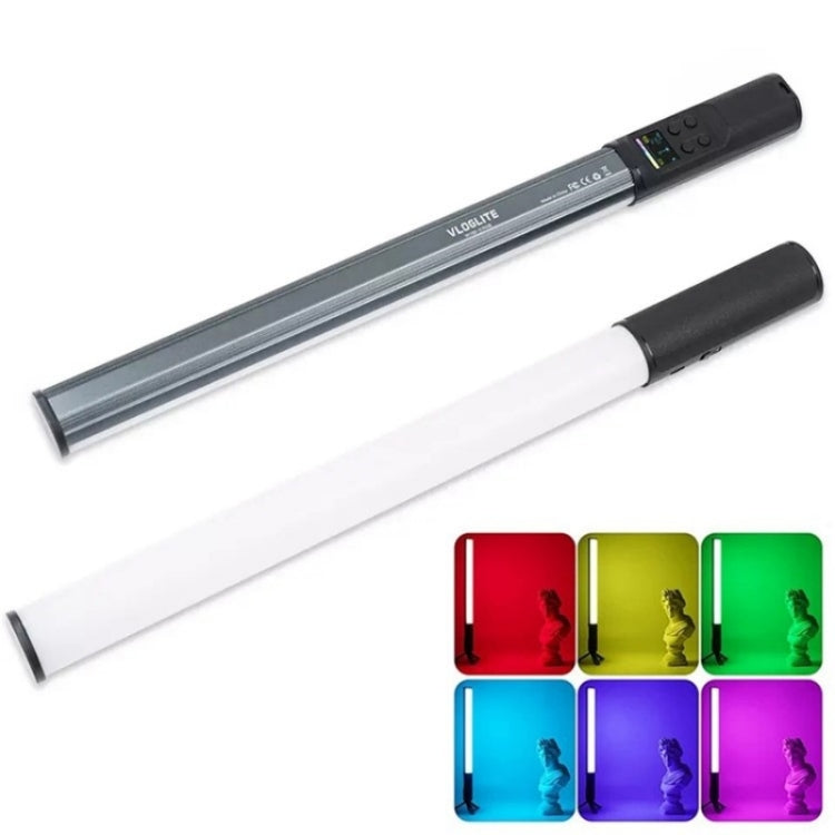 VLOGLITE W150RGB-II With LCD Display RGB Video Light Handheld Light Stick LED Video Light, W150RGB-II