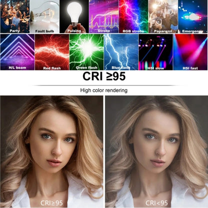 VLOGLITE W150RGB-II With LCD Display RGB Video Light Handheld Light Stick LED Video Light, W150RGB-II