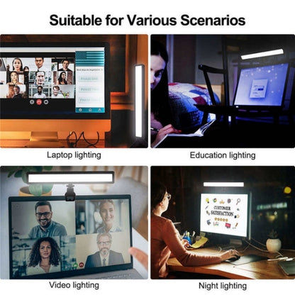 VLOGLITE WS66 LED Webcam Streaming Lights Video Conference Lighting Laptop Light with Tripod, WS66
