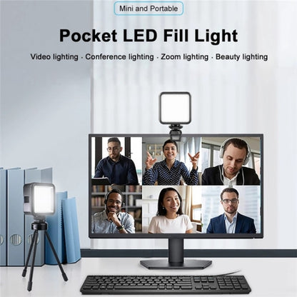 VLOGLITE W49 Photography Cell Phone Live Streaming Beauty Lights Mini Fill Light LED Camera Light, W49