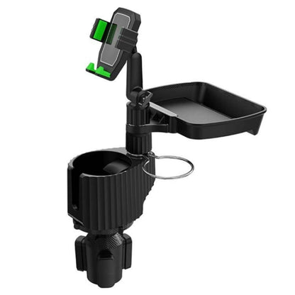 A10 Multifunctional Food Snack Tray Car Mount Rack Car Drink Holder Coffee Mug Phone Stand, A10, A10 (Green)