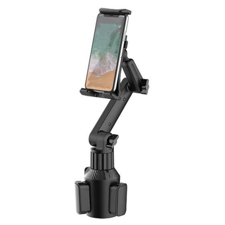 CUP-B16 Universal Long Neck 2 Shaft Rotating Car Cup Mount Phone Holder, CUP-B16