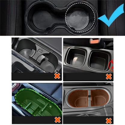 D07 3-Clip Adjustable Cup Holder Car Mount Drink Bottle Snack Car Cup Holder Expander, D07