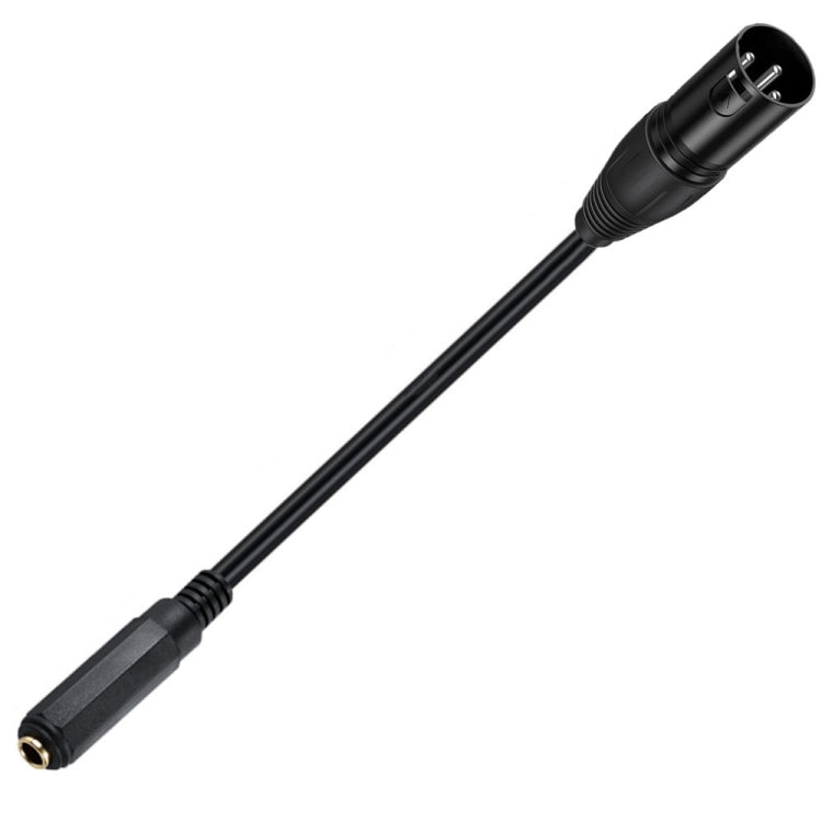 JUNSUNMAY Speaker Audio Amplifier Connection Cable, Length: 50cm, 6.35mm Female to XLR Male, 6.35mm Female to XLR Female