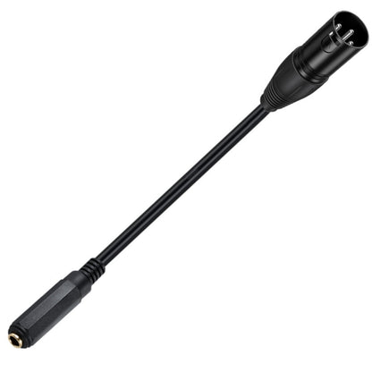 JUNSUNMAY Speaker Audio Amplifier Connection Cable, Length: 50cm, 6.35mm Female to XLR Male, 6.35mm Female to XLR Female
