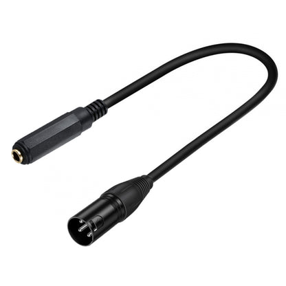 JUNSUNMAY Speaker Audio Amplifier Connection Cable, Length: 50cm, 6.35mm Female to XLR Male, 6.35mm Female to XLR Female