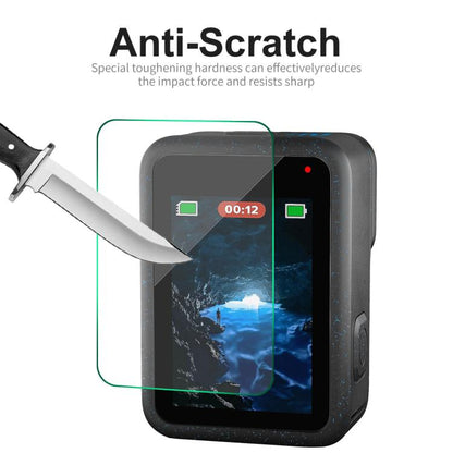 ENKAY Hat-Prince 9H 0.2mm High Alumina-silicon Front ＆ Back Camera Tempered Glass Film, For GoPro HERO12 Black