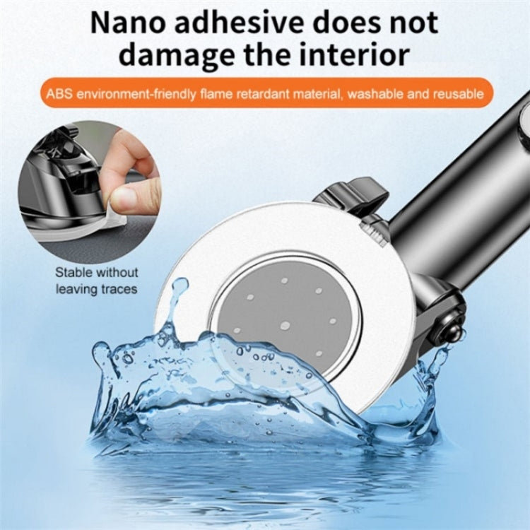 D25+105+K5 Auto Locking Car Phone Clip Telescopic Suction Cup Dashboard Phone Mount Holder