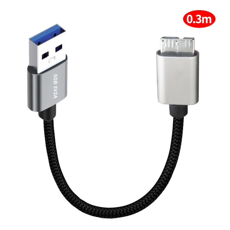 JUNSUNMAY USB 3.0 Male to Micro-B Cord Cable Compatible with Samsung Camera Hard Drive, 0.3m, 1m, 2m, 3m, 5m