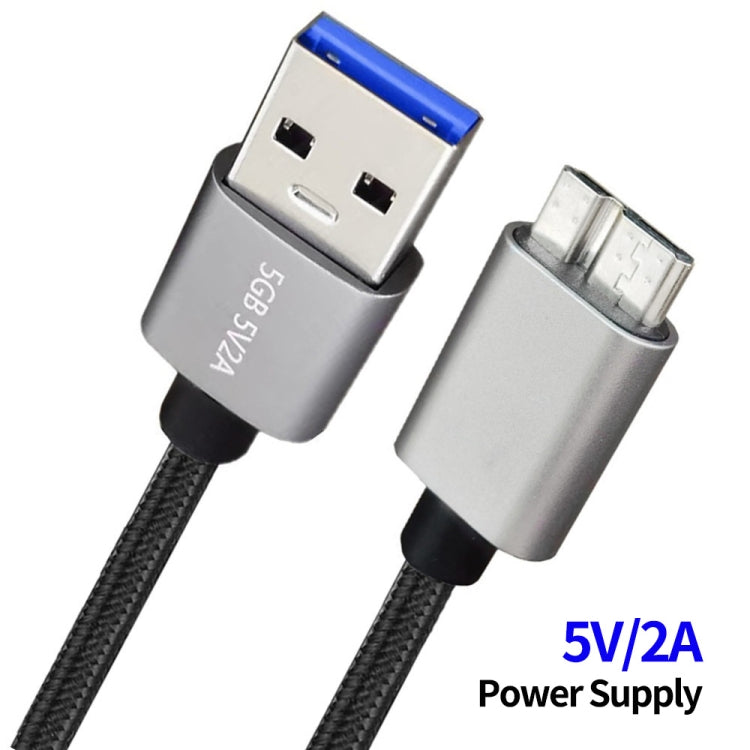 JUNSUNMAY USB 3.0 Male to Micro-B Cord Cable Compatible with Samsung Camera Hard Drive, 0.3m, 1m, 2m, 3m, 5m