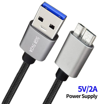 JUNSUNMAY USB 3.0 Male to Micro-B Cord Cable Compatible with Samsung Camera Hard Drive, 0.3m, 1m, 2m, 3m, 5m