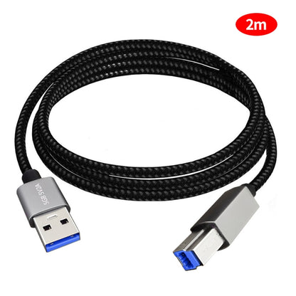 JUNSUNMAY USB 3.0 Male to USB 3.0 Male Cord Cable Compatible with Docking Station, 0.3m, 1m, 2m