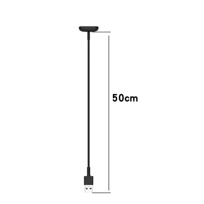 For Fitbit Charge 6 USB Port Smart Watch Charging Cable, 50cm, 1m