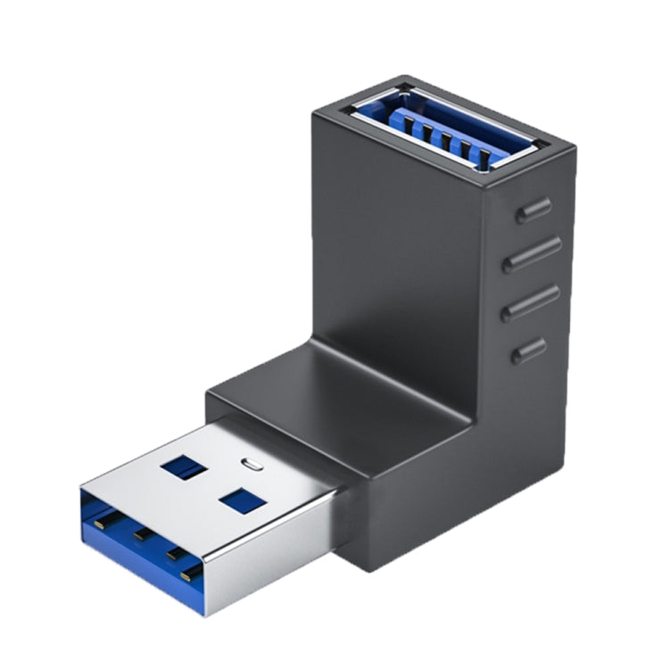 ENKAY USB 3.0 Adapter 90 Degree Angle Male to Female Combo Coupler Extender Connector, Vertical Up, Vertical Down, Horizontal Left, Horizontal Right, Vertical Up + Down, Horizontal Left + Right