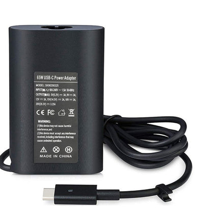 For Dell 5280 5480 5580 7390 7370 65W TYPE-C USB-C Thunderbolt 3 Power Adapter Charger, UK Plug, EU Plug, AU Plug, US Plug