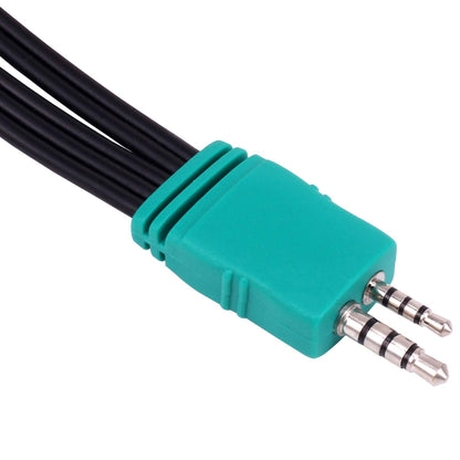 JUNSUNMAY 0.3m 3.5mm + 2.5mm Male to 5 x RCA Female AV Cable Cord for Samsung TV BN39-01154W, 30cm 3.5+2.5 to 5RCA