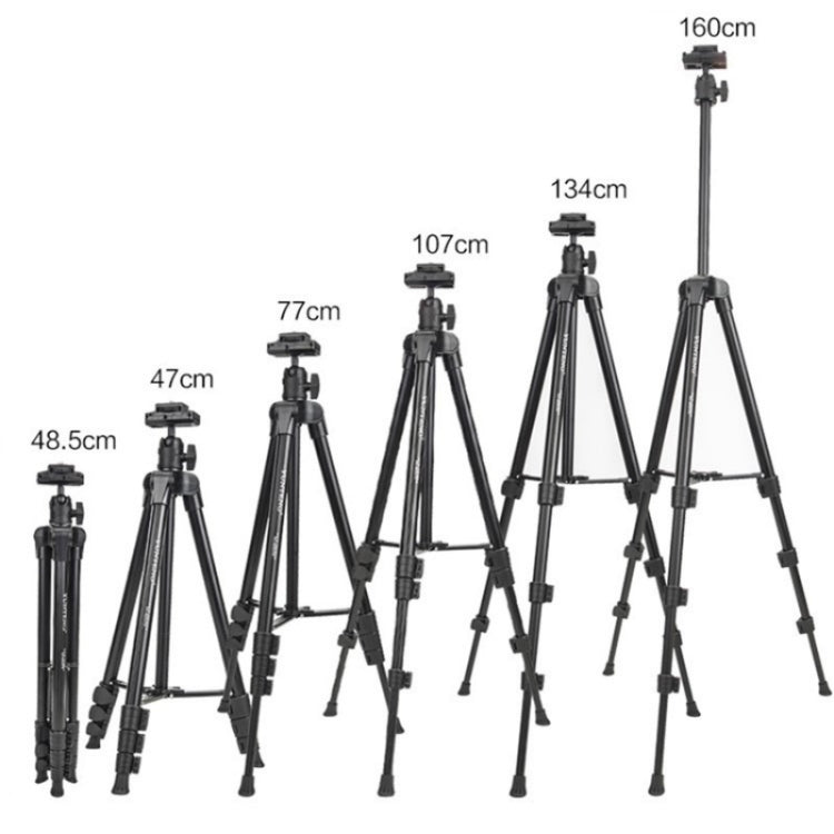YUNTENG VCT-580 DSLR Camera Telescopic Tripod Mount with 1 / 4 Screw, VCT-580