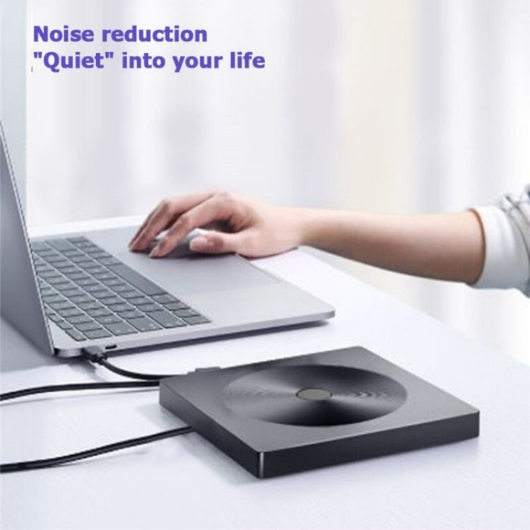 YJ895 High Speed DVD Burner Type-C Computer Laptop External Optical Drive Burner, YJ895