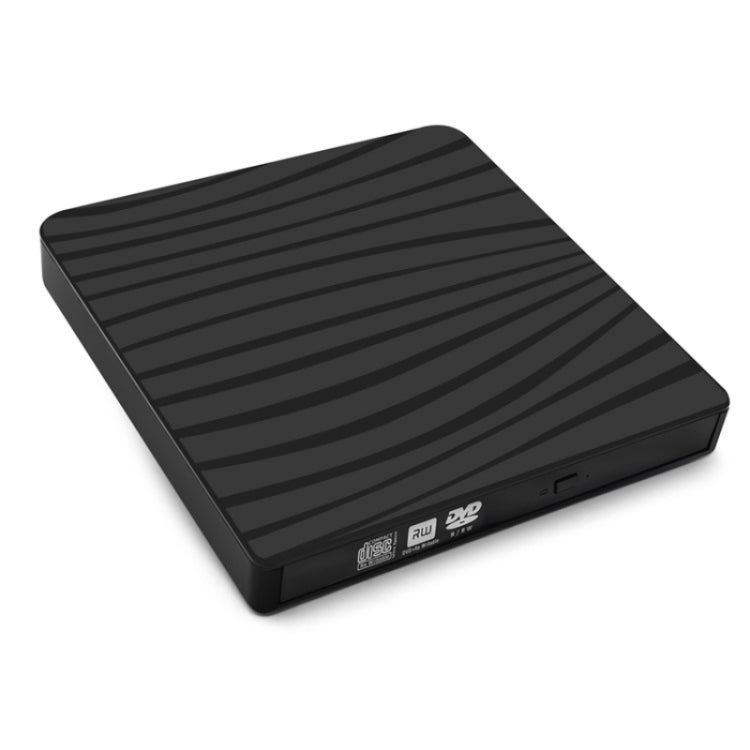 TG30N CD VCD Reader Burner Zebra-stripe Design Laptop Computer External DVD Drive, TG30N