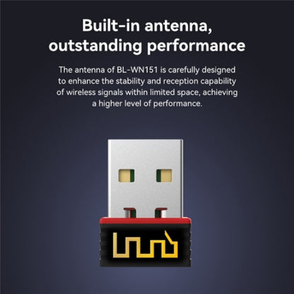 LB-LINK BL-WN151 USB Adapter Transmitter 150M Wireless Network Card WiFi Receiver, BL-WN151