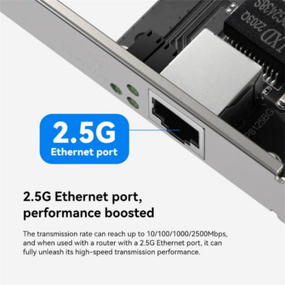 LB-LINK BL-GP2500M Single Port Desktop PC 2.5Gbps PCIE Gigabit 2500M Wired Network Card, BL-GP2500M