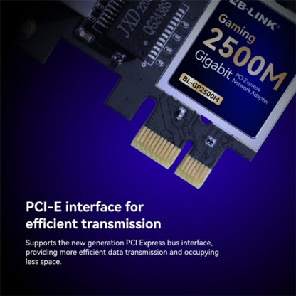 LB-LINK BL-GP2500M Single Port Desktop PC 2.5Gbps PCIE Gigabit 2500M Wired Network Card, BL-GP2500M