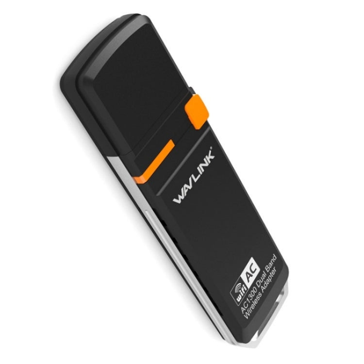 WAVLINK WN688A3D Dual Band Wireless Network Adapter AC1300 Portable USB 3.0 WiFi Dongle, WN688A3D