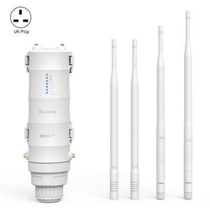 WAVLINK WN572HE4D AC1200 4G LTE WiFi Dual Band 4 Detachable Antennas Router, US Plug, UK Plug, EU Plug