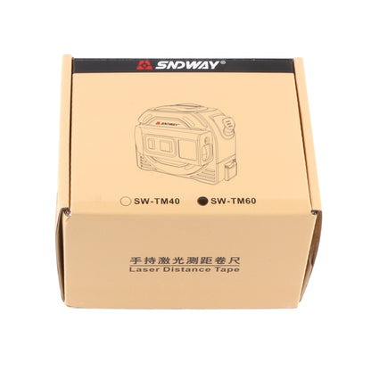 SNDWAY new Digital rangefinderLaser distance meter Tape multi function Self-Locking Hand Tool Device SW-TM60, SW-TM60
