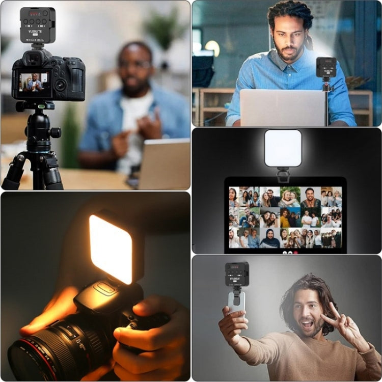 VLOGLITE T64 Portable Small Phone Video Fill Light Photography Beauty Light, T64