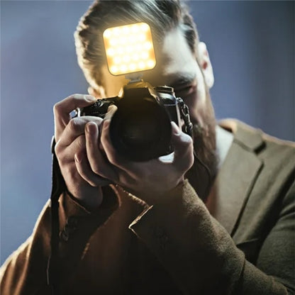VLOGLITE T64 Portable Small Phone Video Fill Light Photography Beauty Light, T64