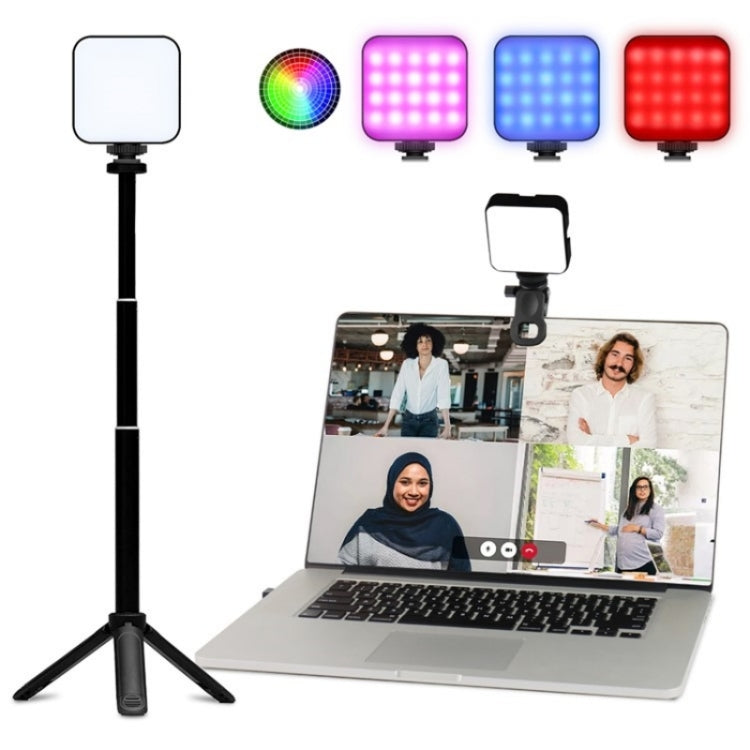 VLOGLITE T64RGB Mini Pocket Beauty Light Portable RGB Fill Light Cell Phone Camera Video Fill Light, T64RGB