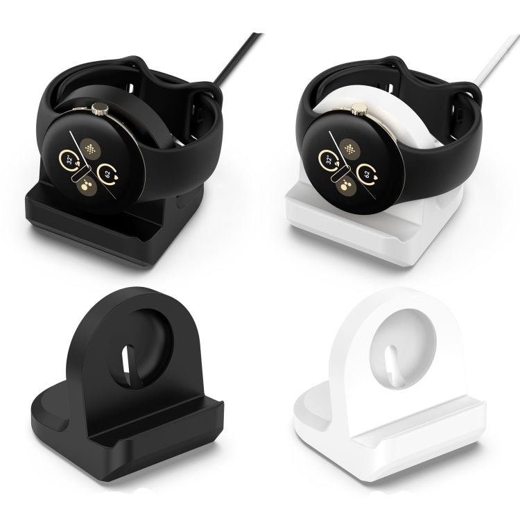 Smart Watch Silicone Charging Bracket with Charger, For Google Pixel Watch 2