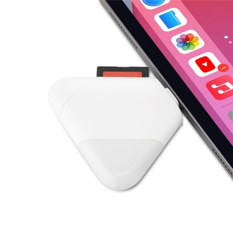 LCOPM For Type-C / USB Computer Android Magnetic Card Reader Tablet SD/TF OTG Card Reader, Android OTG Card Reader