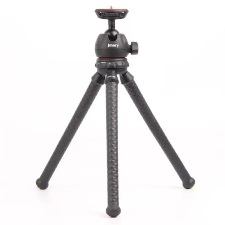 JMARY MT25 Portable Black With Phone Holder Ball Head Selfie Stick Flexible Octopus Tripod, MT25