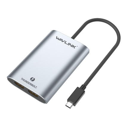 WAVLINK WL-UTA02H Multi-Screen Extender Converter Thunderbolt 3 to Dual HDMI Adapter, WL-UTA02H