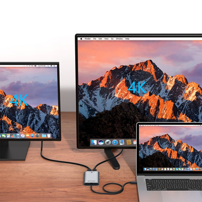 WAVLINK WL-UTA02H Multi-Screen Extender Converter Thunderbolt 3 to Dual HDMI Adapter, WL-UTA02H