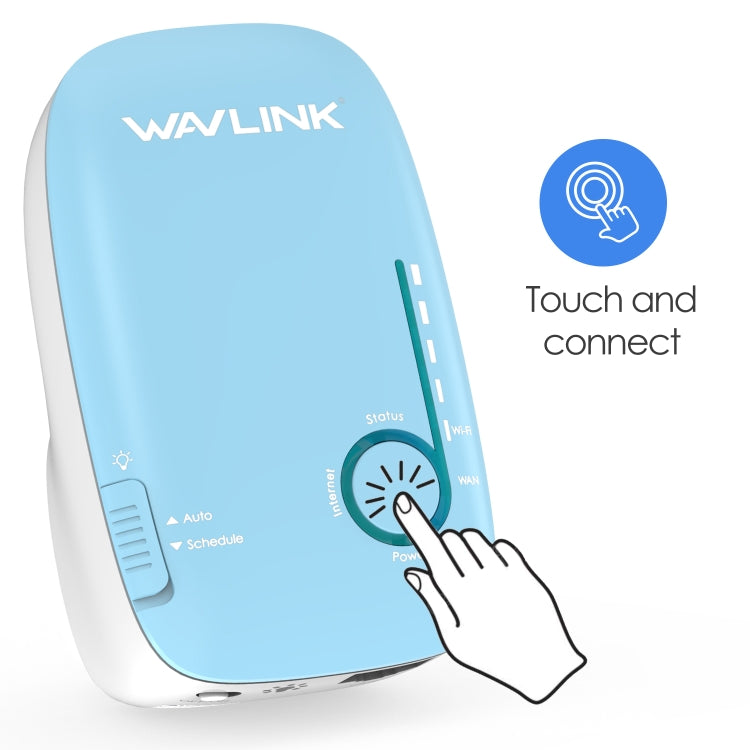 WAVLINK WN576K2 AC1200 Household WiFi Router Network Extender Dual Band Wireless Repeater (White), US Plug, UK Plug, EU Plug, AU Plug