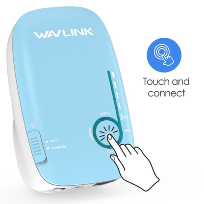 WAVLINK WN576K2 AC1200 Household WiFi Router Network Extender Dual Band Wireless Repeater (White), US Plug, UK Plug, EU Plug, AU Plug