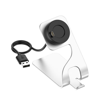 JUNSUNMAY For Garmin Venu 3 / Venu 3S USB Port Aluminum Alloy Watch Charger Holder, Length: 1.5m