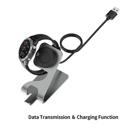 JUNSUNMAY For Garmin Venu 3 / Venu 3S USB Port Aluminum Alloy Watch Charger Holder, Length: 1.5m