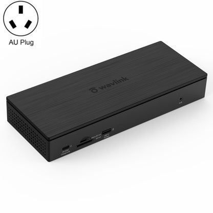 WAVLINK UG69PD10 1 to 4 Screens 4K/5K AV Transfer USB-C to HD Type-C Docking Station Hub, US Plug, UK Plug, EU Plug, AU Plug