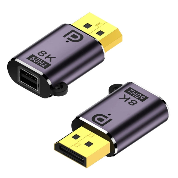 DP 1.4 to DP Adapter 8K 60Hz HD Video Transmission Expanding, DP1.4 male to mini DP female, DP1.4 male to DP 1.4 female, mini DP male to mini DP female, mini DP male to DP 1.4 female