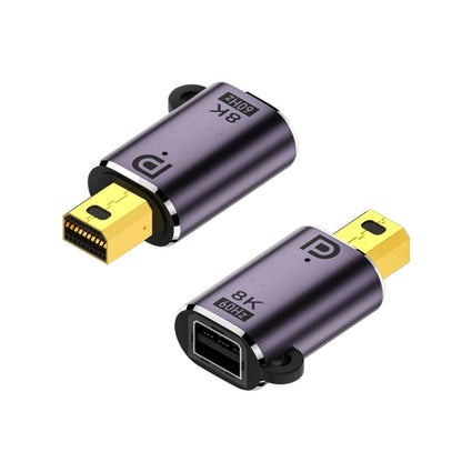 DP 1.4 to DP Adapter 8K 60Hz HD Video Transmission Expanding, DP1.4 male to mini DP female, DP1.4 male to DP 1.4 female, mini DP male to mini DP female, mini DP male to DP 1.4 female