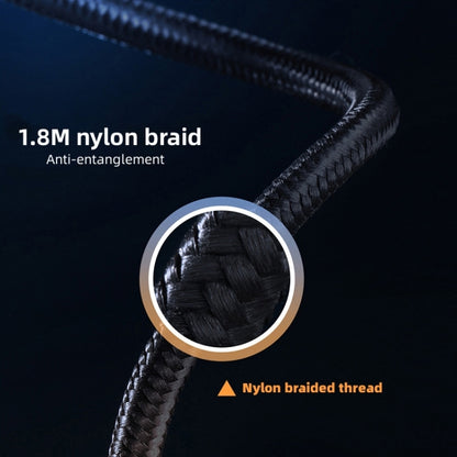 PD 135W Type-C to Big Square USB Port Charging Cable For Lenovo Thinkpad/ThinkBook/Xiaoxin, Length: 1.8m, 135W, 100W