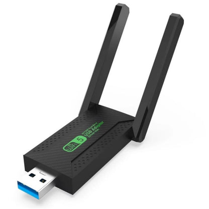 For Desktop PC Laptop Dual Band Driver-Free USB3.0 5G 1200Mbps WiFi Wireless Adapter, ZT02