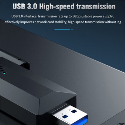 4-Antennas Dual-Band Driver-Free USB3.0 High-Speed Wireless Computer Network Adapter, A07