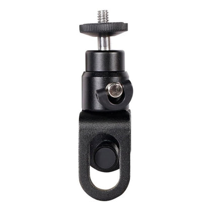 C038 For Live Broadcast Conference 1/4 Screw Aluminum Alloy Laptop Monitor Clip Fill Light Holder