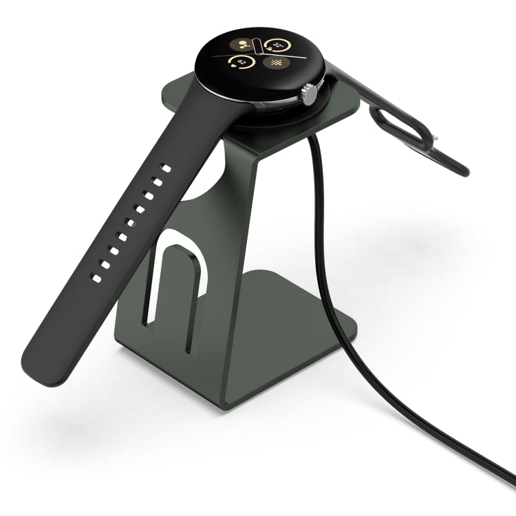Aluminum Alloy Watch Charging Stand with Charger, For Google Pixel Watch 2, For Google Pixel Watch