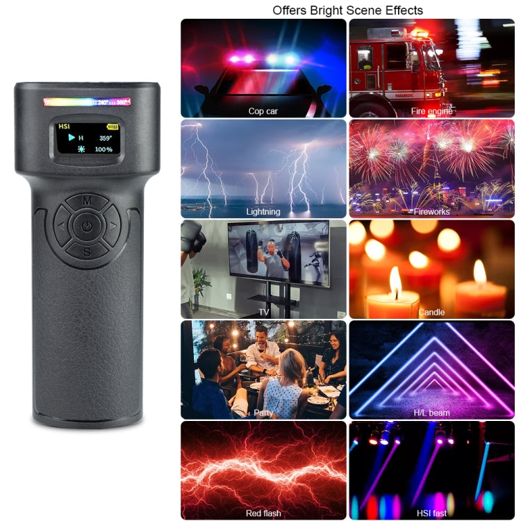 VLOGLITE W270RGB Live Streaming E-Sports Handheld Fill Light LED Studio Light, US Plug, UK Plug, EU Plug